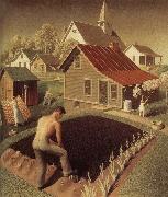 Town Spring, Grant Wood